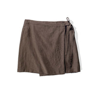 Sayaka Davis Layered Wrap Skirt in Espresso