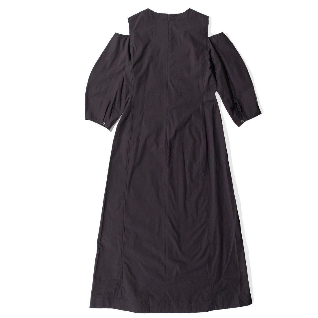 Studio Nicholson Barr Dress in Black Grape