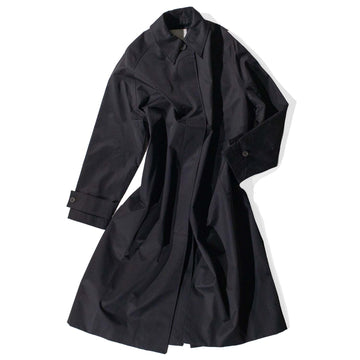 Studio Nicholson Holin Coat in Black Grape