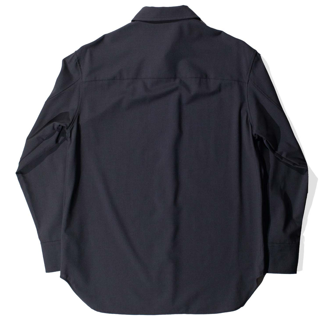 Studio Nicholson Santos Overshirt in Seal Blue