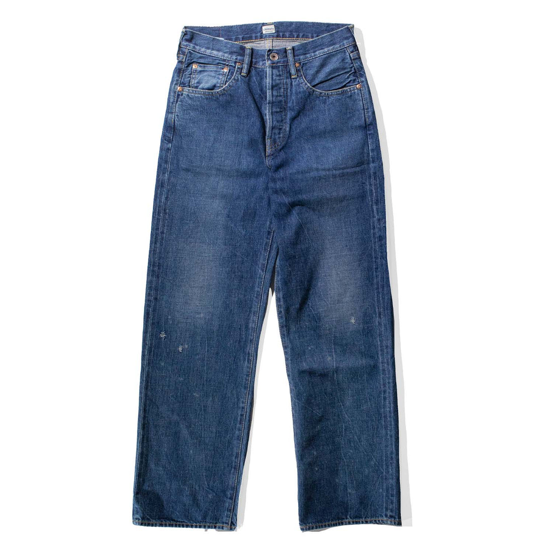 Chimala Unisex Selvedge Denim Straight Cut in Used Medium