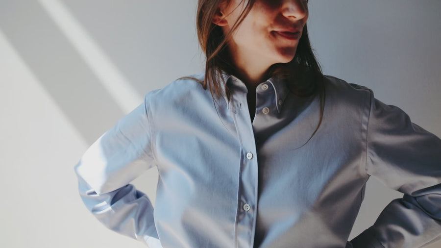 Studio Nicholson Bissett Shirt in Mist