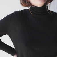 Studio Nicholson Nilo Roll Neck Sweater in Black