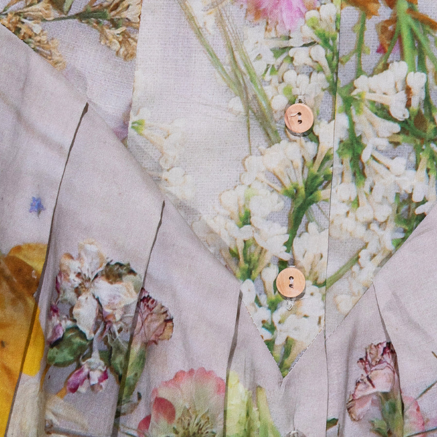 Anntian Dress in Print F – Pressed Flowers