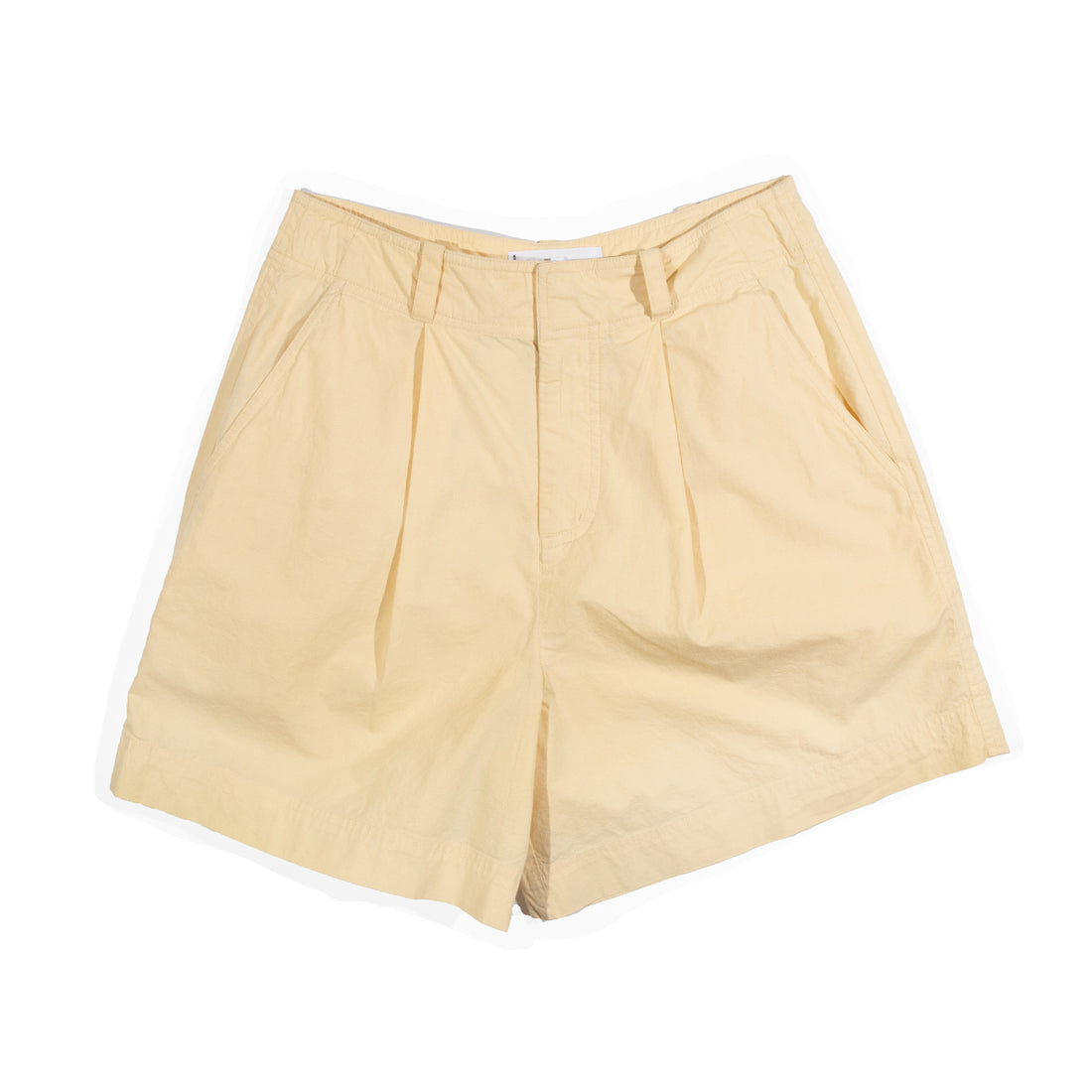 Apiece Apart Francoise Pleated Short in Sunny