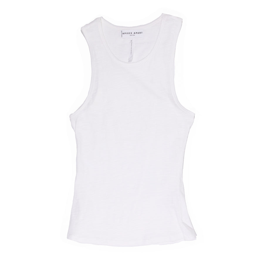 Apiece Apart Savina Razor Tank in Cream