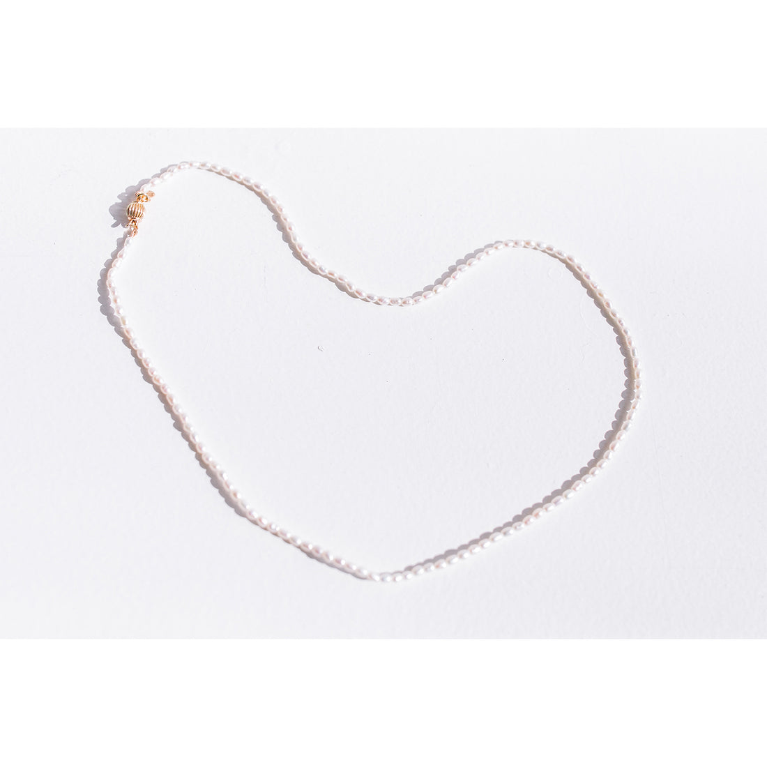 Beatrice Valenzuela Rice Pearl Brujeria Necklace