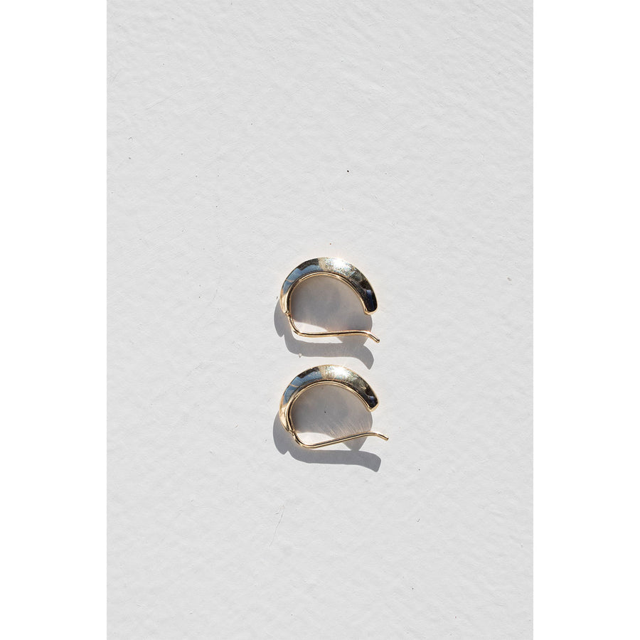 Fay Andrada Selka Petite Hoops in 10k Gold