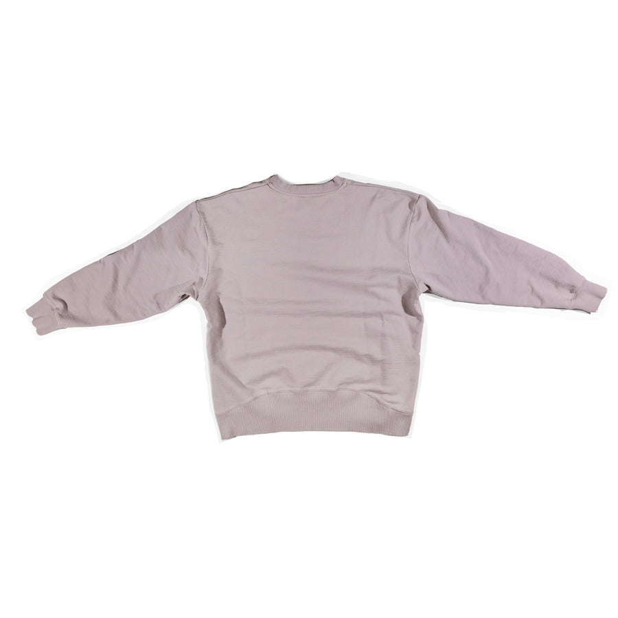 GREI Loose Crew Gusset Sweatshirt in Putty