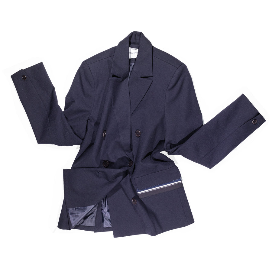 Henrik Vibskov Motif Blazer in Navy