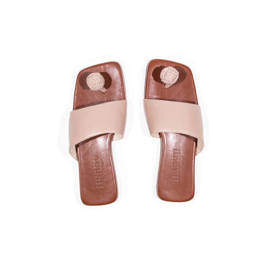 Hereu Loteta Sandal in Taupe