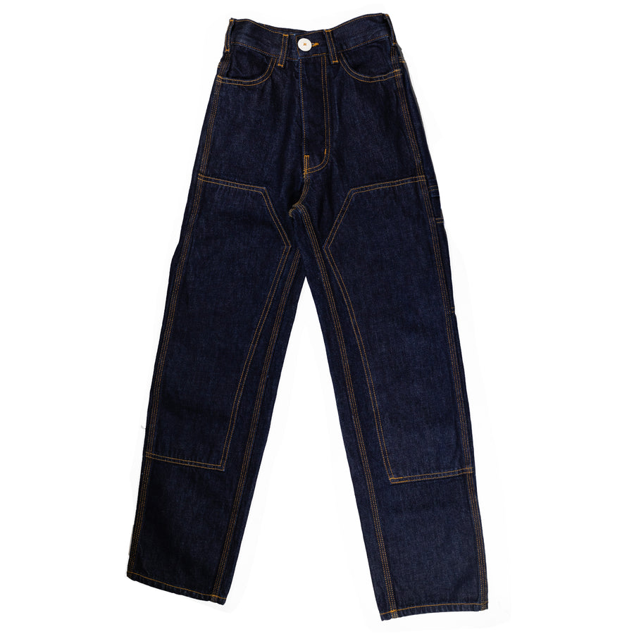 Jesse Kamm Patchfront Handy in Dark Blue Japanese Denim