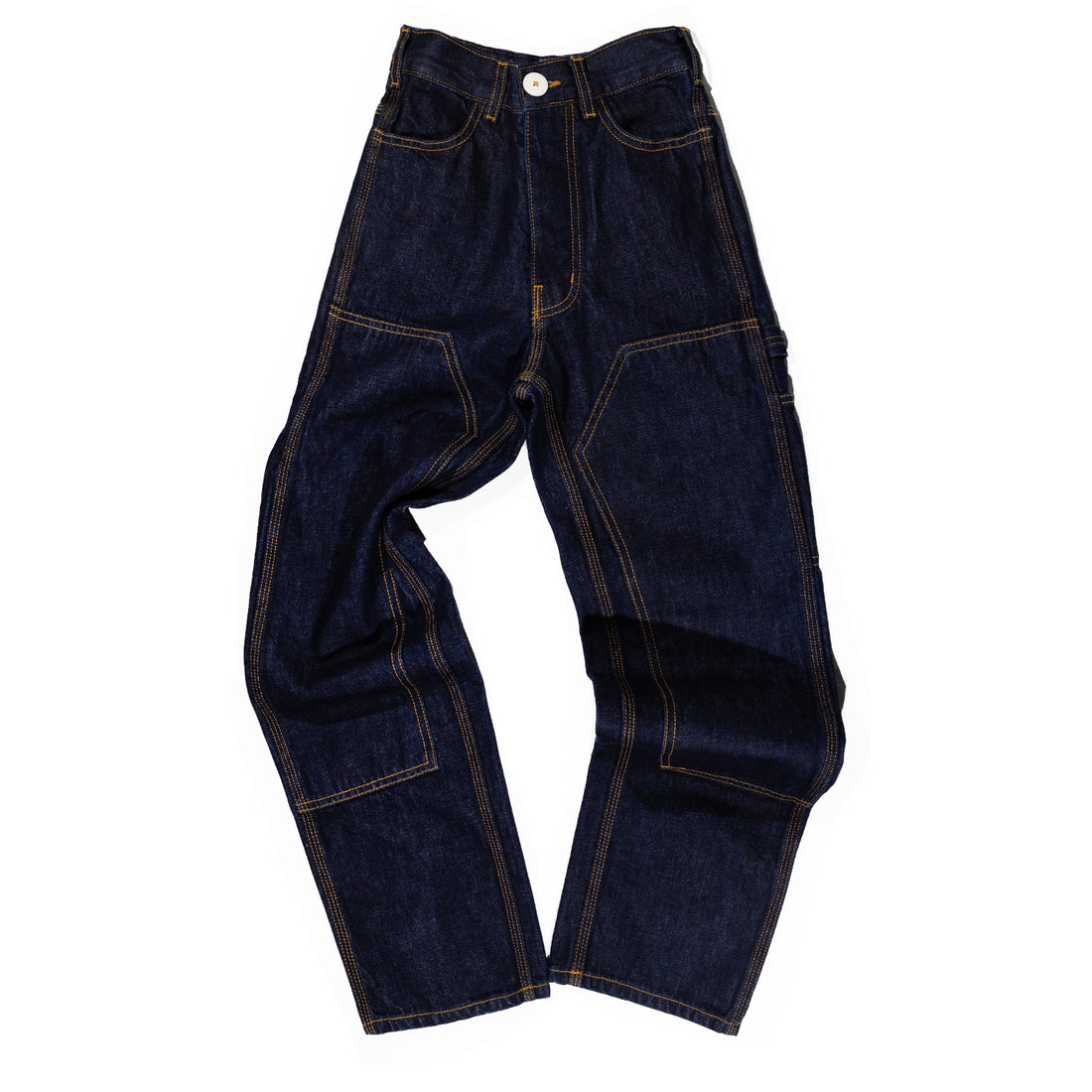 Jesse Kamm Patchfront Handy in Dark Blue Japanese Denim