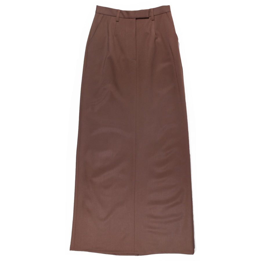 Maryam Nassir Zadeh Simi Skirt in Carob