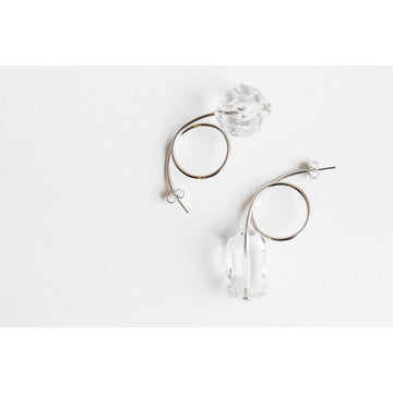 Rachel Comey Ramona Earring in Clear